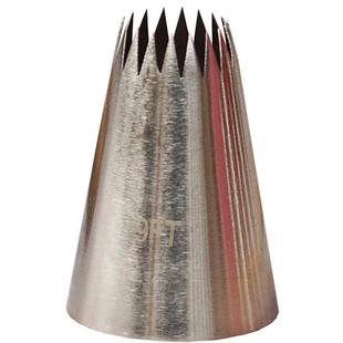 裱花嘴单个珍妮曲奇圣安娜蛋糕玫瑰花朵六齿八齿多齿常用中号大号