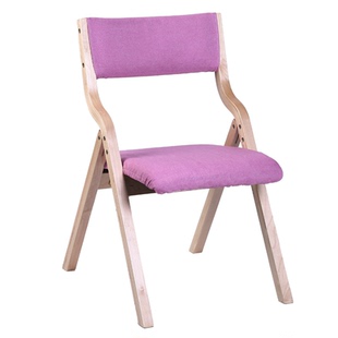 实木折叠椅家用成人电脑靠背椅餐厅酒店会客椅便携培训椅子办公椅