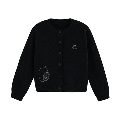 女童2025新款毛衣洋气秋冬开衫