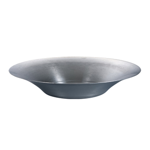 复古不锈钢水果沙拉碗餐厅意面盘凉菜盘拉面碗菜盘餐厅加深盘餐盘