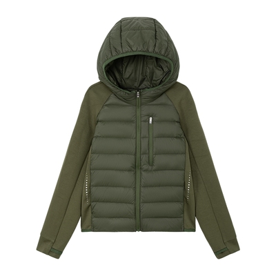 男童拼接保暖内搭校服神器羽绒服