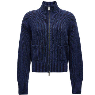 ONLY2026春季新款休闲时髦小高领毛衣显瘦开衫针织衫女|12513B015