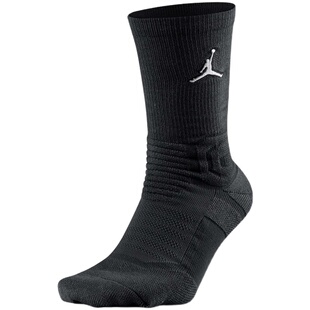 Nike耐克Jordan篮球袜男女袜毛巾底运动袜一双装精英袜SX5854-010