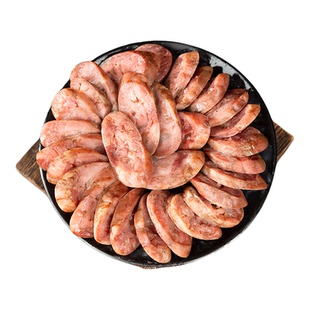 香肠滨海特产五香咸味花记500g正宗苏北盐城农家自制纯土猪肉腊肠