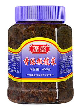 蓬盛橄榄菜老牌子正宗潮汕特产配粥拌饭拌面下饭菜腌制咸菜瓶装