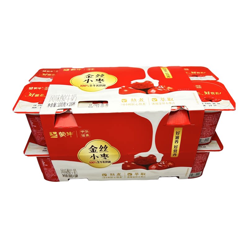 蒙牛中华滋养金丝红枣酸奶