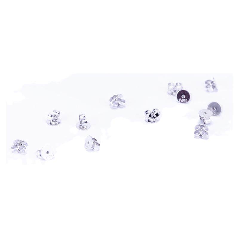 银镀金银镀金螺丝耳堵蝴蝶耳堵