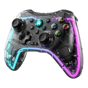 无线蓝牙游戏手柄switch透明RGB手柄steam电脑pc电视ps4模拟器