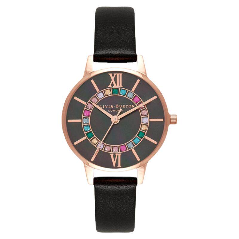 oliviaburton手表女轻奢小众彩虹