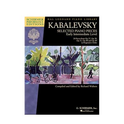 卡巴列夫斯基钢琴作品选集
