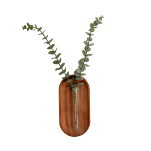 中古风立体椭圆盘墙上挂饰diy壁饰小号插花器墙壁小挂件背景墙饰