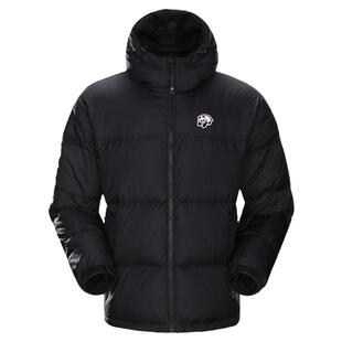 【骆驼联名熊猫】女装羽绒服小个子短款冬季连帽保暖面包羽绒服