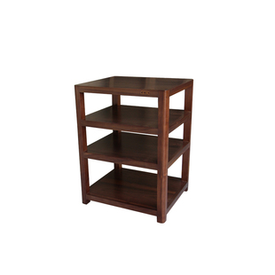 名匠机架 胡桃木雅致单四层 音响机架 实木机架 音响机柜 器材架