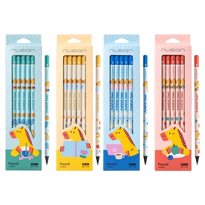 纽赛马年限定六角黑木铅笔