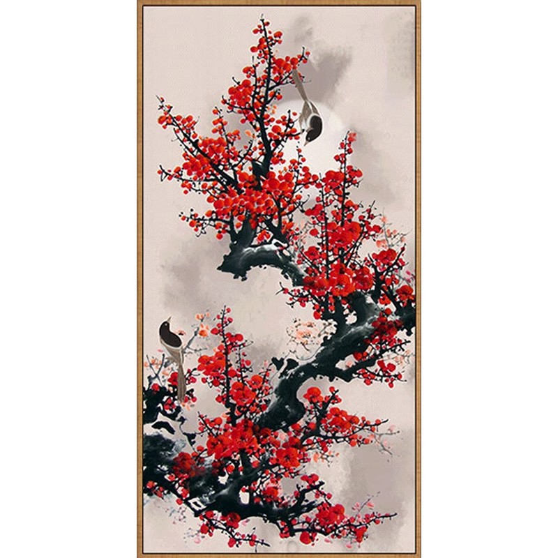 新款印花正品纯棉线十字绣DMC