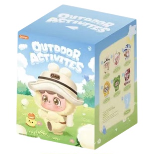 九木杂物社Q宝今天出去玩系列毛绒挂件盲盒潮流玩具送女友公仔