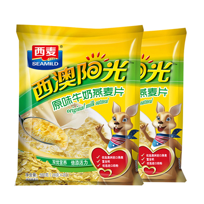 西麦原味牛奶红枣核桃燕麦片