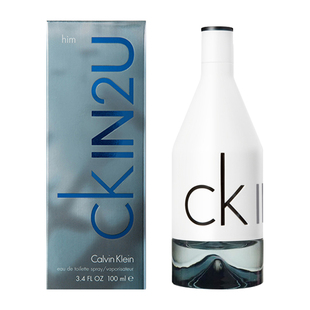 CK IN2U因为你/喜欢你男士女士持久清新淡雅淡香水50/100/150ML
