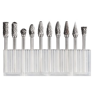 金鹰牌合金旋转锉圆锥弧形尖头锋利柄径3mm G3 G4 G5 G6 G0413M03