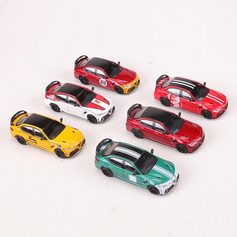 DCT1:64阿尔法罗密欧汽车模型朱丽叶仿真GTAm合金收藏