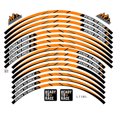 适用KTM790ADV摩托车贴纸轮毂贴
