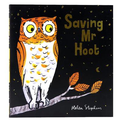 拯救猫头鹰英文原版绘本