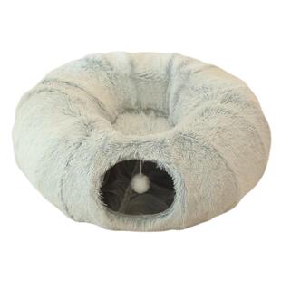 猫窝四季通用半封闭可拆洗冬天加厚保暖安全感宠物狗躲避猫咪隧道