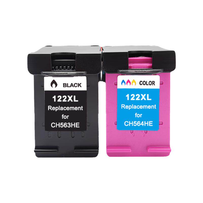 MAG 适用惠普HP122XL墨盒HP Deskjet 1000 1050 2000 2050 2510 2540 3050 3510 3510彩色喷墨打印机油墨水盒