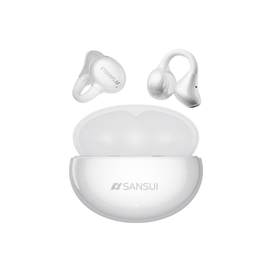 山水W133耳夹式无线蓝牙耳机6.0气骨传导不入耳运动跑步新款2026