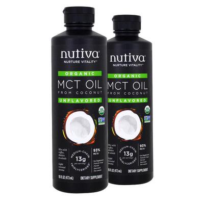 nutiva优缇有机mct天然椰子油