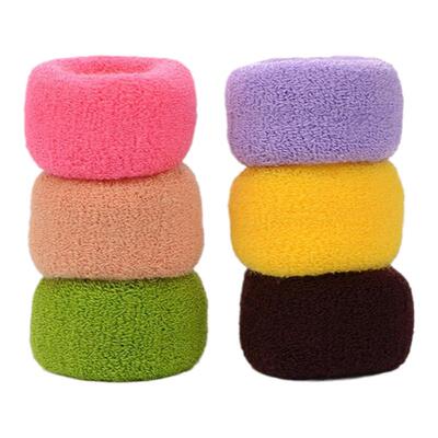 留芳毛巾加粗发圈头绳针织不伤