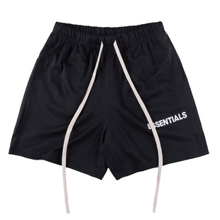 运动健身短裤男夏网眼透气休闲宽松打篮球跑步速干美式五分裤子潮