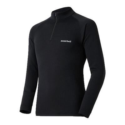 1h可退 日本直邮Montbell 地平线 EXP. 高领T恤 男士速干持久保温