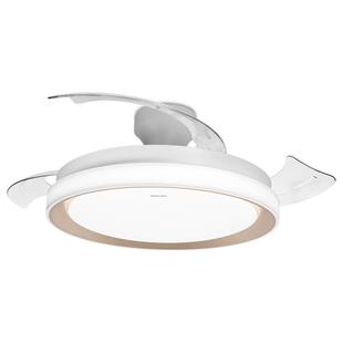 飞利浦风扇灯吊扇灯隐形风扇一体家用客厅卧室餐厅带灯电扇的吊灯