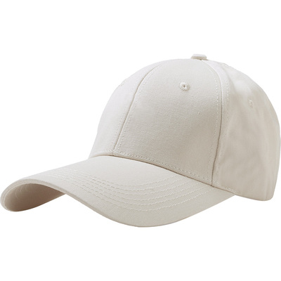 棒球帽女春夏鸭舌帽子大头围显脸小加大加深顶加长宽帽檐2026新款