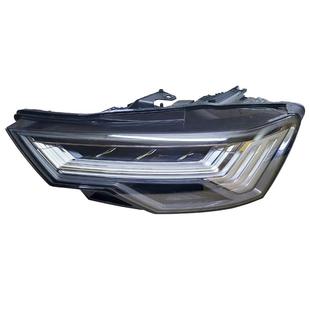 海拉官方旗舰店奥迪a6l大灯总成LED高清矩阵大灯A6C8五道杠大灯