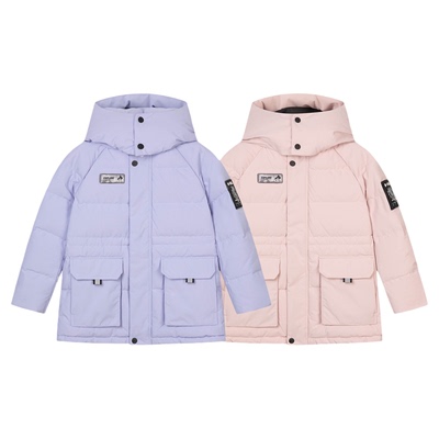 水孩儿三防鹅绒羽绒服厚外套