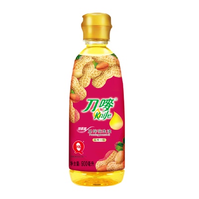 刀唛安心花生油物理压榨900ml