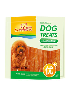 路斯狗零食训练奖励软丝牛筋棒
