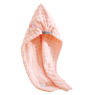 2026新款加厚干发帽子强吸水速干女士长宽尾包头巾家用擦头发浴帽