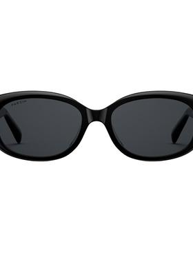 帕森墨镜女款时尚复古蝶形轻盈板材框高清尼龙片防晒太阳眼镜7802