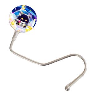 蛋仔书包挂钩学生桌边挂包神器可折叠可移动挂钩便携免粘贴挂包钩