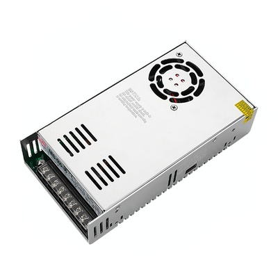 明纬24V开关电源S-500W600W大功率220转12v20A集中供电直流变压器