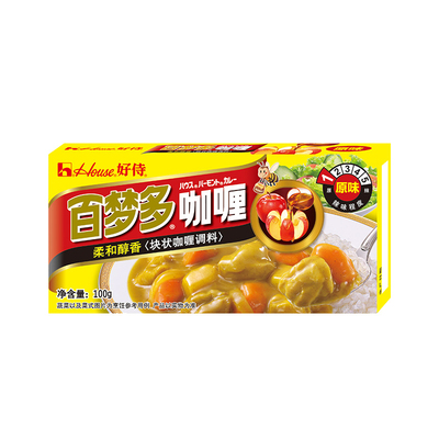 好侍百梦多咖喱块原味