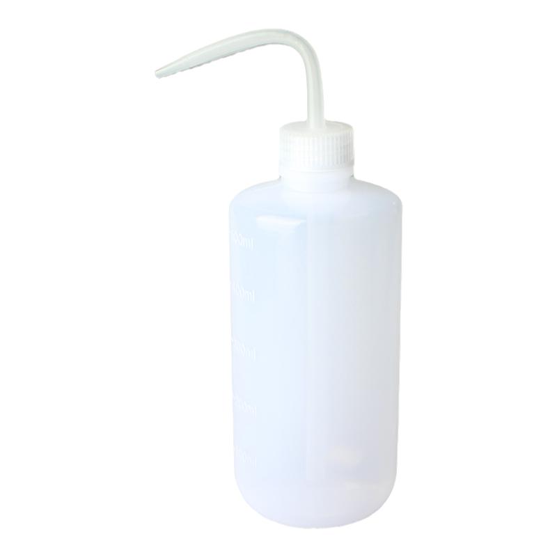 新品弯头塑料洗瓶500ml