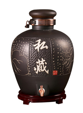 景德镇陶瓷酒缸景德镇雕刻仿古