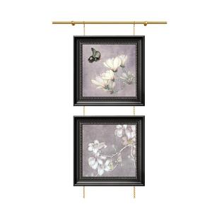 蝴蝶中国风卧室床头装饰画高级感宋代美学中古风客厅柜子上的挂画