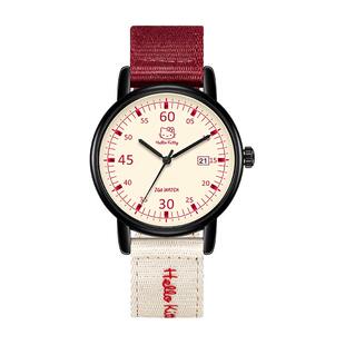 hellokitty凯蒂猫考试手表女款初高中学生儿童只看时间女生石英表