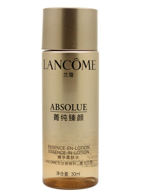 兰蔻菁纯臻颜柔肤水30ml玫瑰水