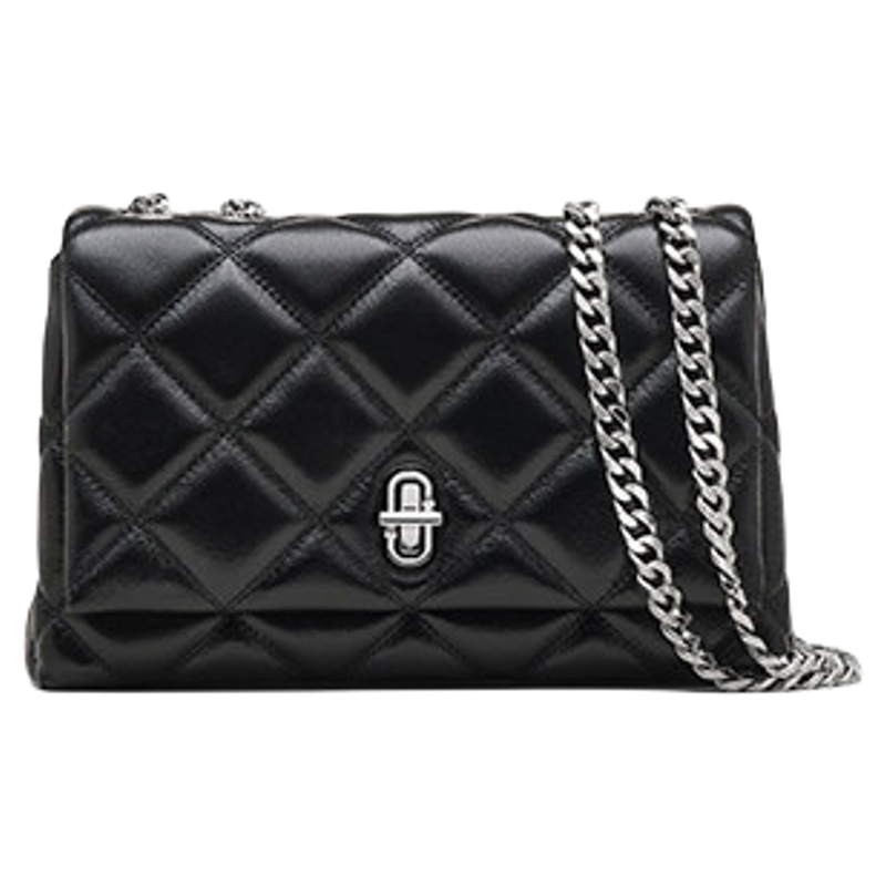 【礼物】MARC JACOBS/ 莫杰 DUAL 小号牛皮绗缝链条包肩背包